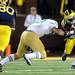 Junior running back Vincent Smith runs the ball downfield during the first quarter Saturday against Notre Dame.
Melanie Maxwell | AnnArbor.com